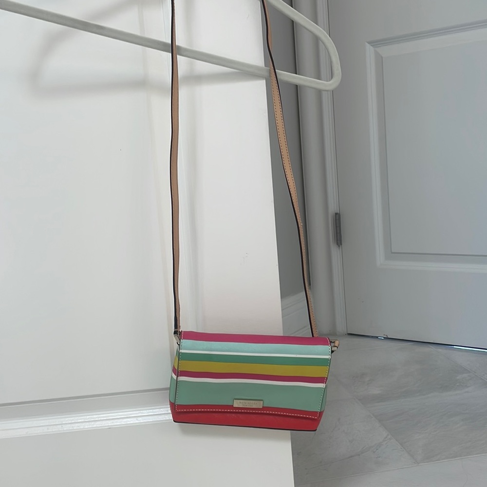 Kate Spade Colorful Striped Crossbody Bag